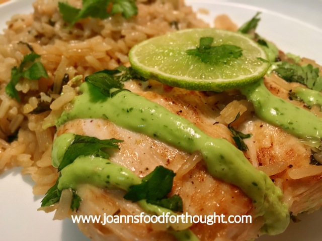 cilantro-lime-chicken-and-rice-plated